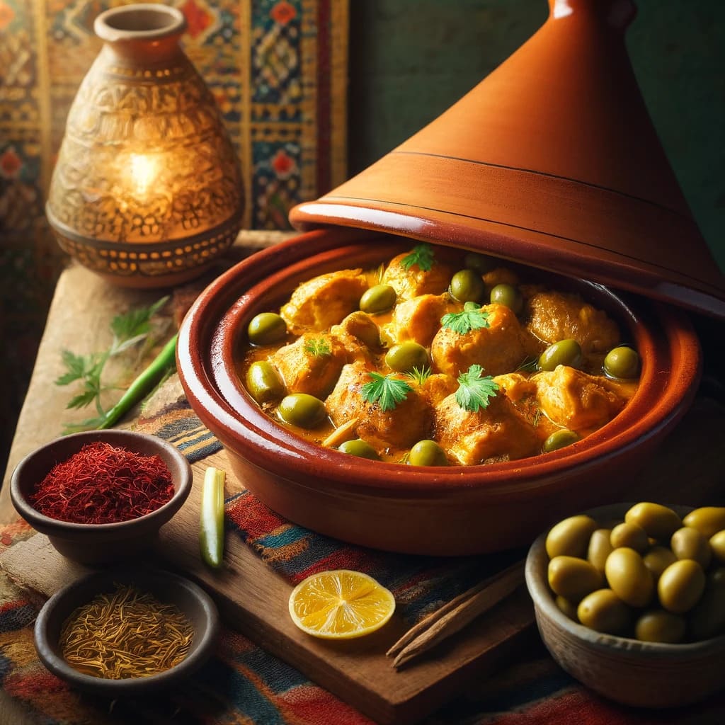 Tagine Marocain au Safran de guérande – Une Odyssée Culinaire Authentique